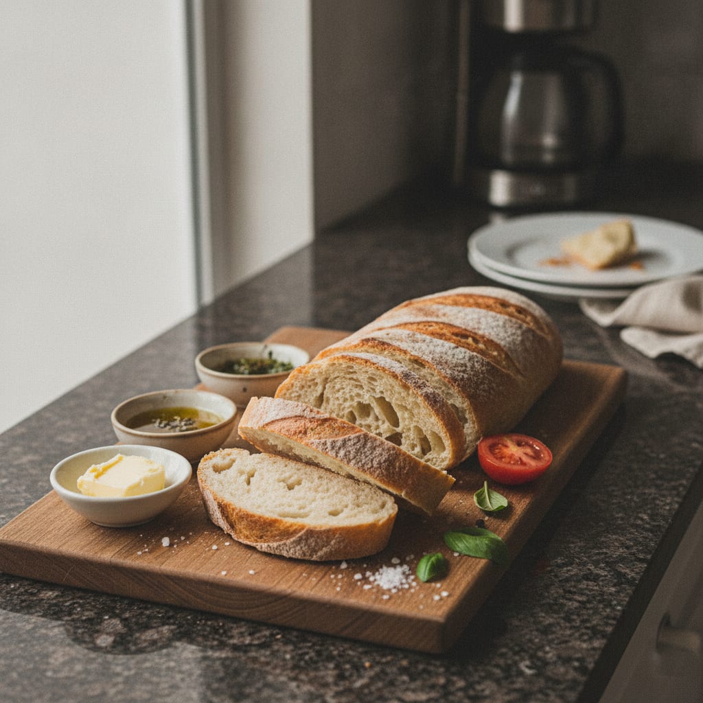 Baguete Francesa Artesanal: A Receita Perfeita em Casa pronto para servir